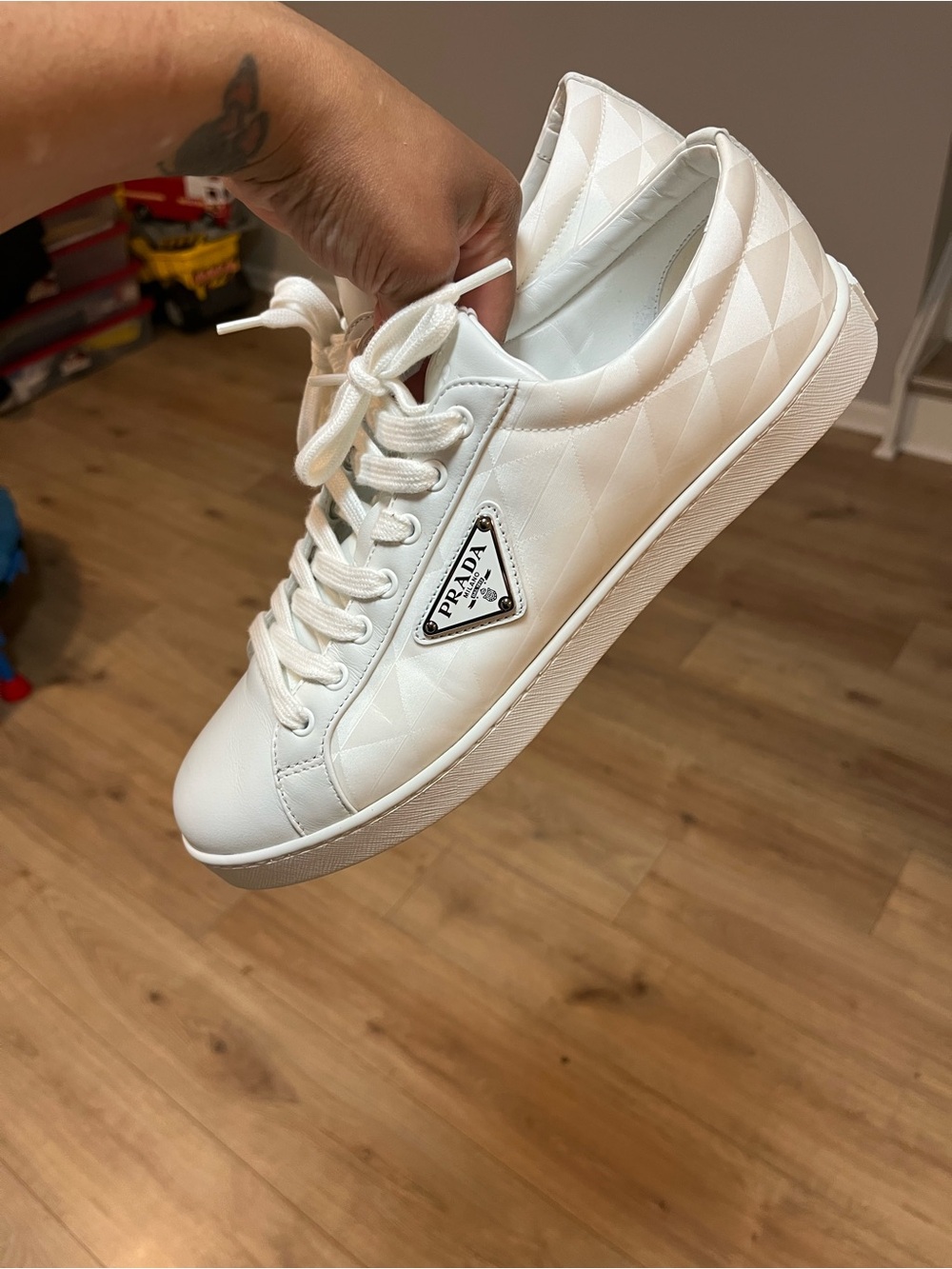 Prada Milano Black Box with White Logo